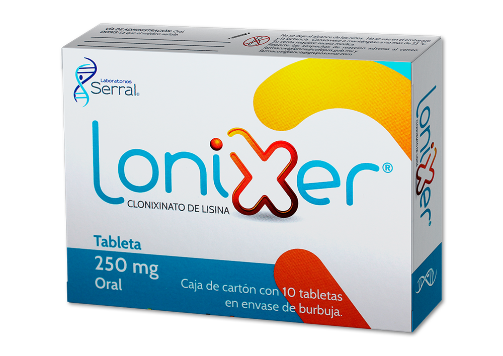 LONIXER 10 TAB 250 MG