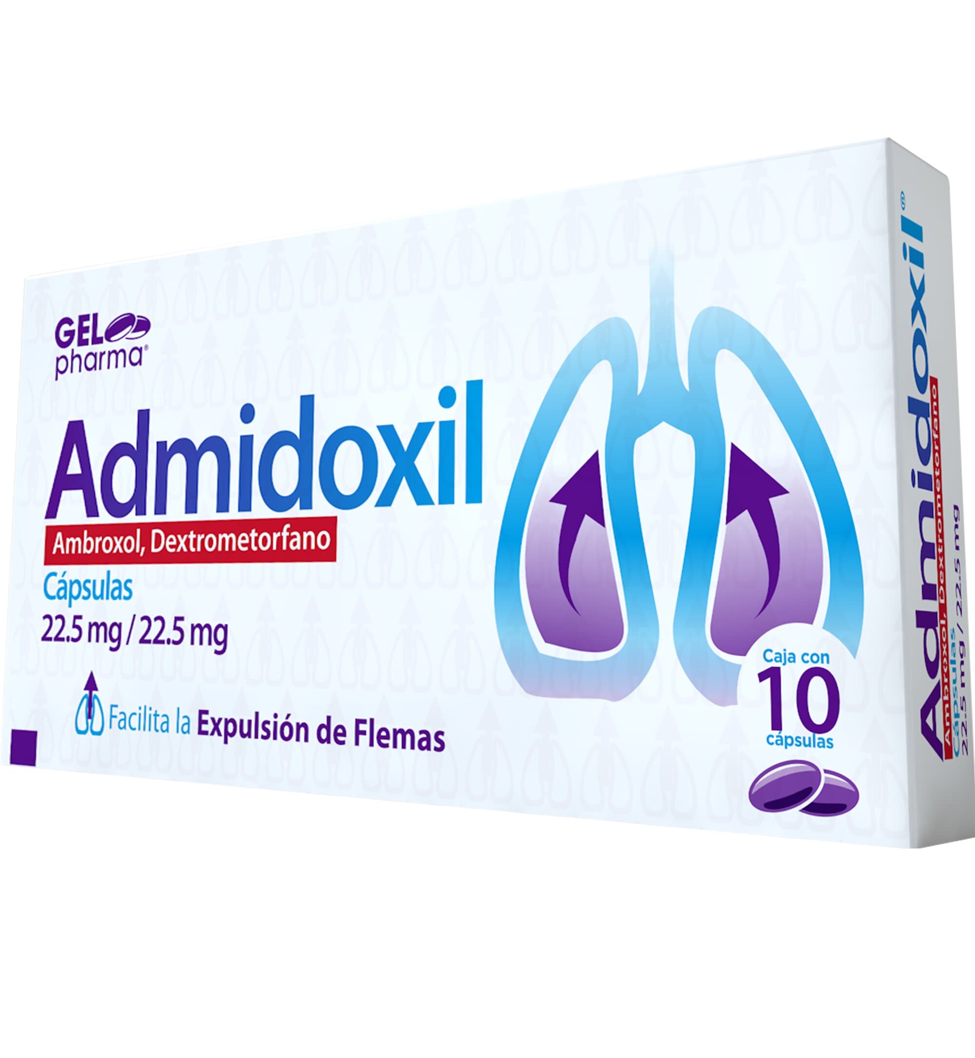 ADMIDOXIL 10 CAPS 22.5/22.5 MG