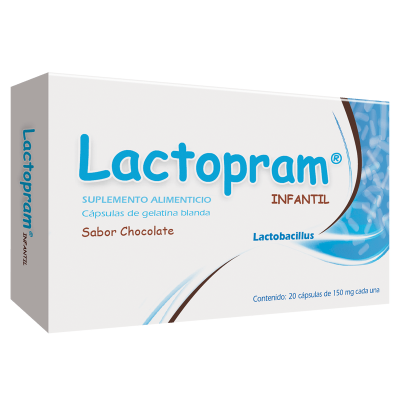 LACTOPRAM INFANTIL 20 CAPS 150 G