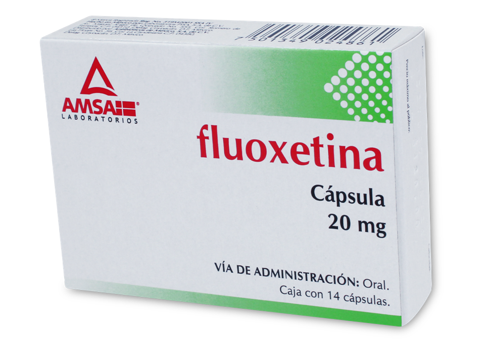 FLUOXETINA 14 CAPS 20 MG
