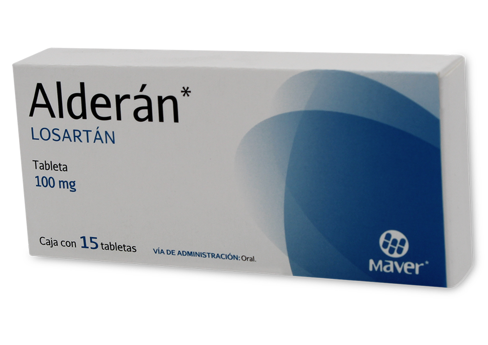 ALDERAN 15 TAB 100 MG LOSARTAN