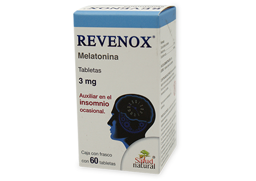 REVENOX 60 TAB 3 MG MELATONINA