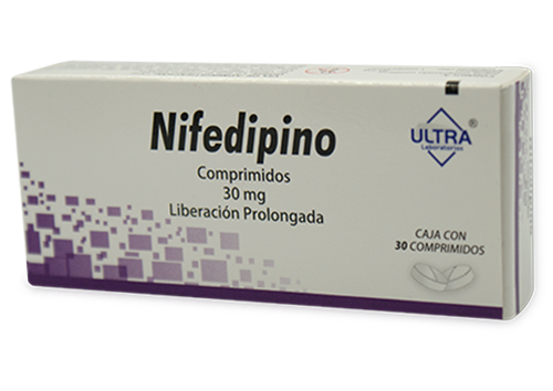 NIFEDIPINO 30 COMP 30 MG