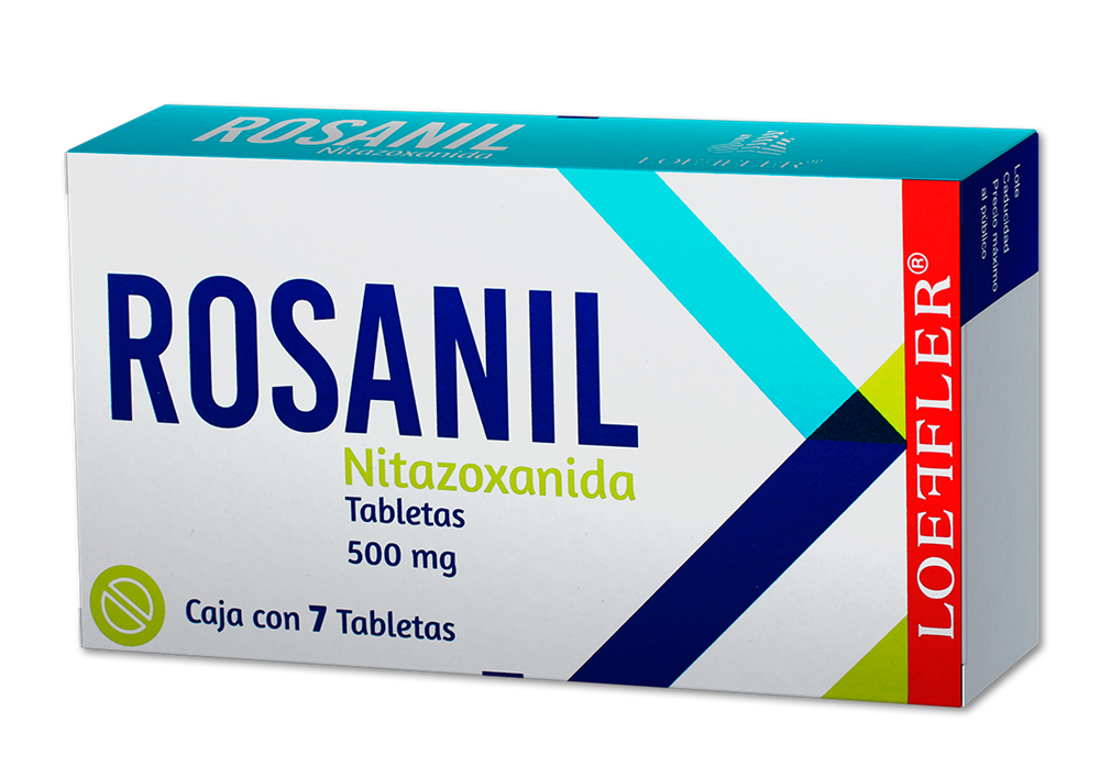 ROSANIL 7 TAB 500 MG NITAZOXANIDA