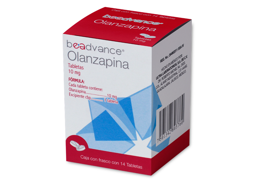OLANZAPINA 14 TAB 10 MG