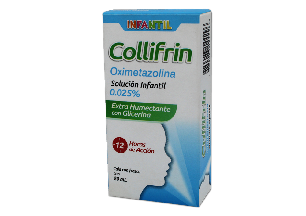 COLLIFRIN INFANTIL 1 SOL 25MG/20 ML OXIMETAZOLINA