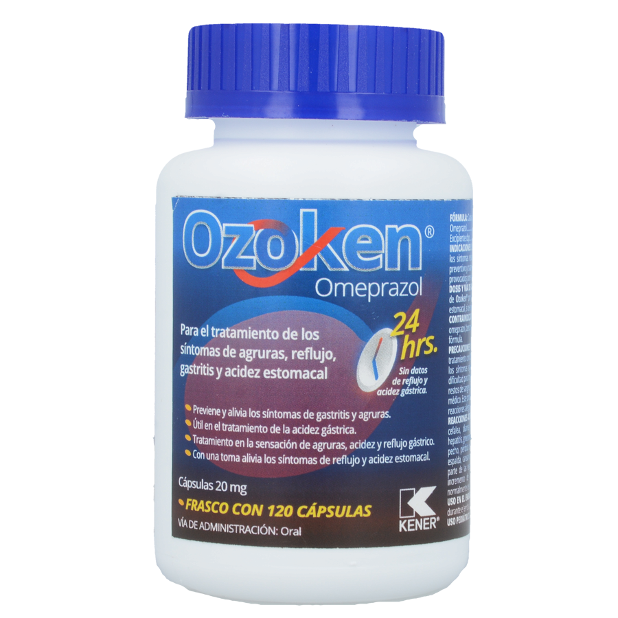 OZOKEN (OMEPRAZOL 20MG) 120CAPS
