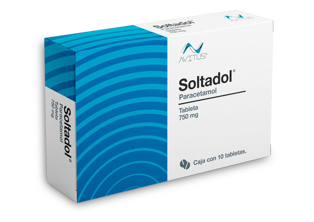 SOLTADOL 10 TAB 750 MG PARACETAMOL
