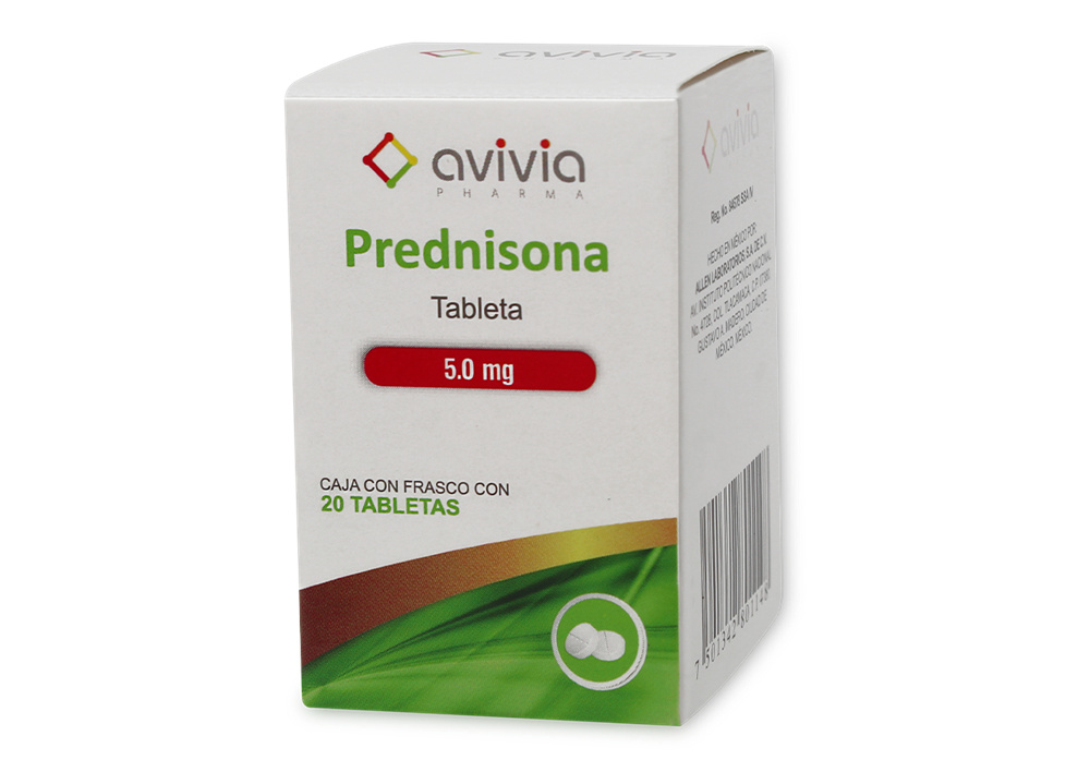 PREDNISONA 20 TAB 5 MG