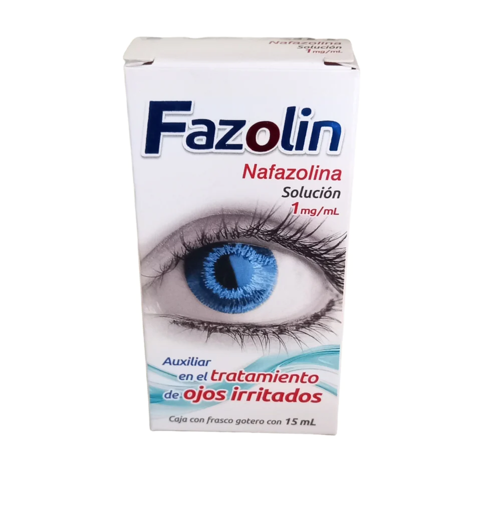FAZOLIN F GOTAS PARA OJOS NAFAZOLIN-FENIRAMINA 15ML