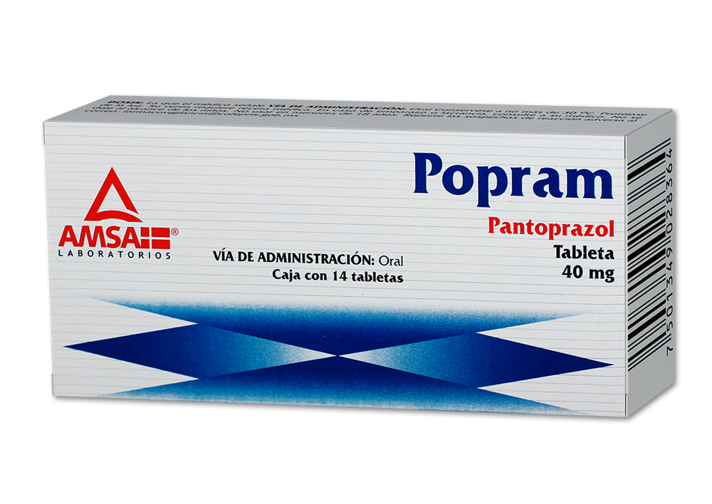 POPRAM 14 TAB 40 MG PANTOPRAZOL