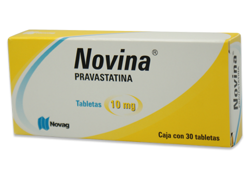 NOVINA 30 TAB 10 MG PRAVASTATINA