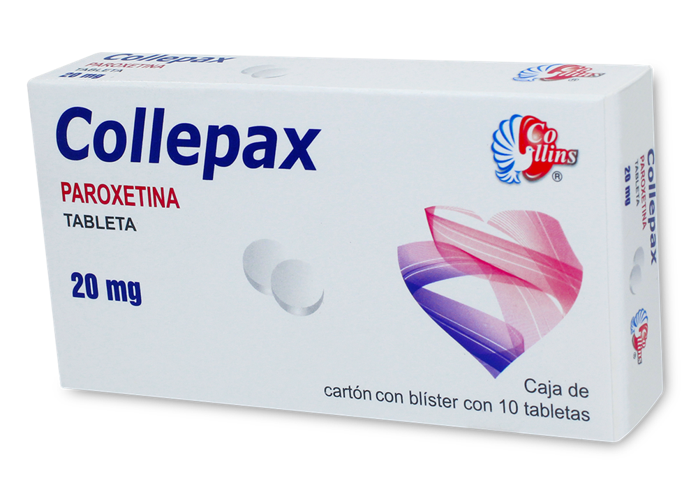 COLLEPAX 10 TAB 20 MG PAROXETINA