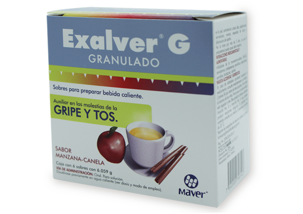 EXALVER G 6 SOB 6.059 G PARACETAMOL;DEXTROMETORFANO;FENILEFRINA