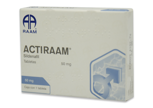 ACTIRAAM 1 TAB 50 MG SILDENAFIL