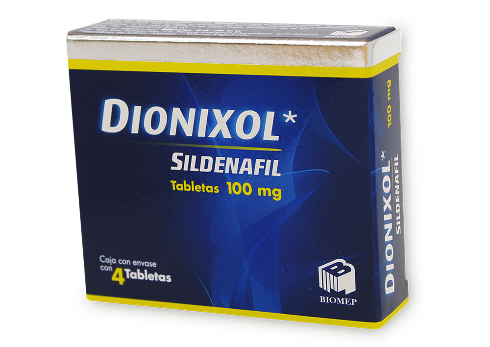 DIONIXOL 4 TAB 100 MG SILDENAFIL