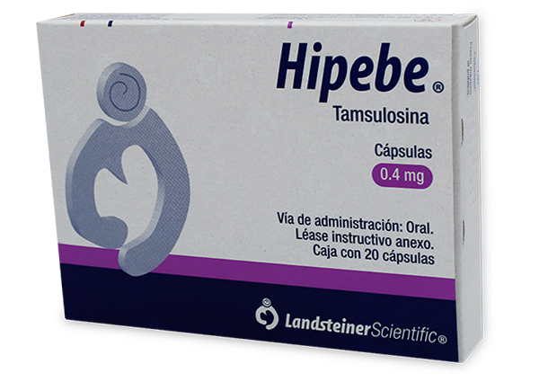 HIPEBE 20 CAPS 0.4 MG TAMSULOSINA