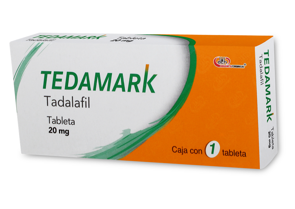 TEDAMARK 1 TAB 20 MG TADALAFIL