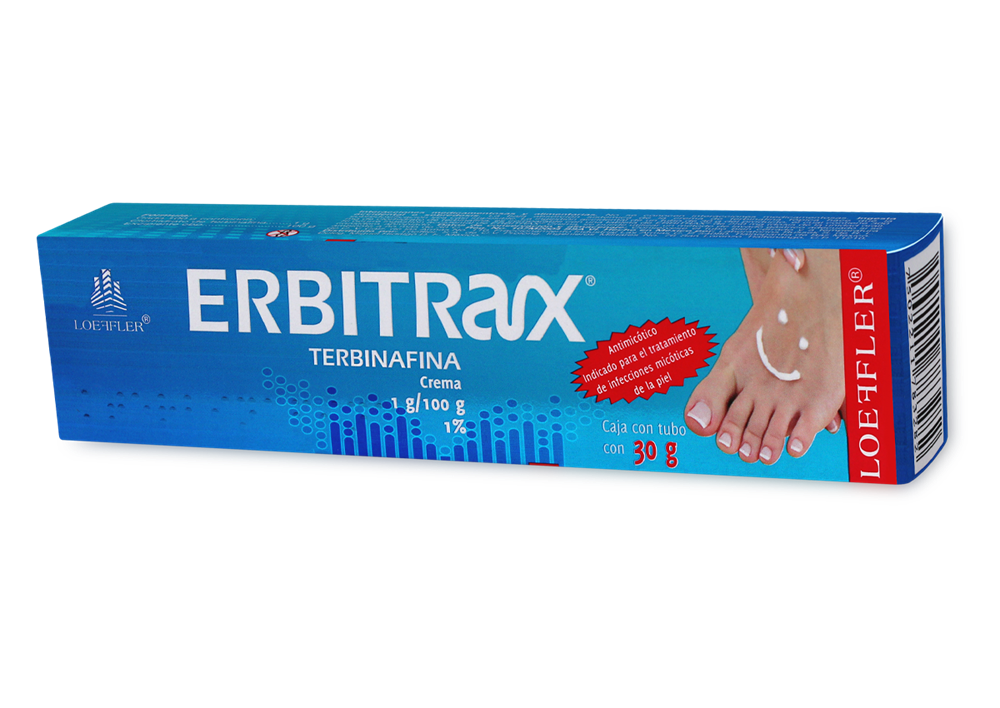 ERBITRAX 1 CMA 1% 30 G TERBINAFINA