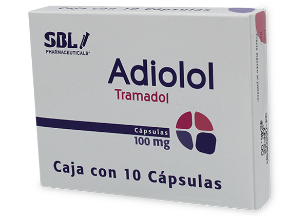 ADIOLOL 10 CAPS 100 MG TRAMADOL