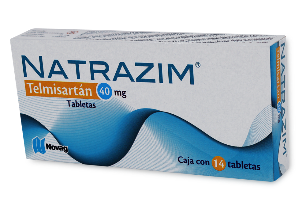 NATRAZIM 14 TAB 40 MG TELMISARTAN