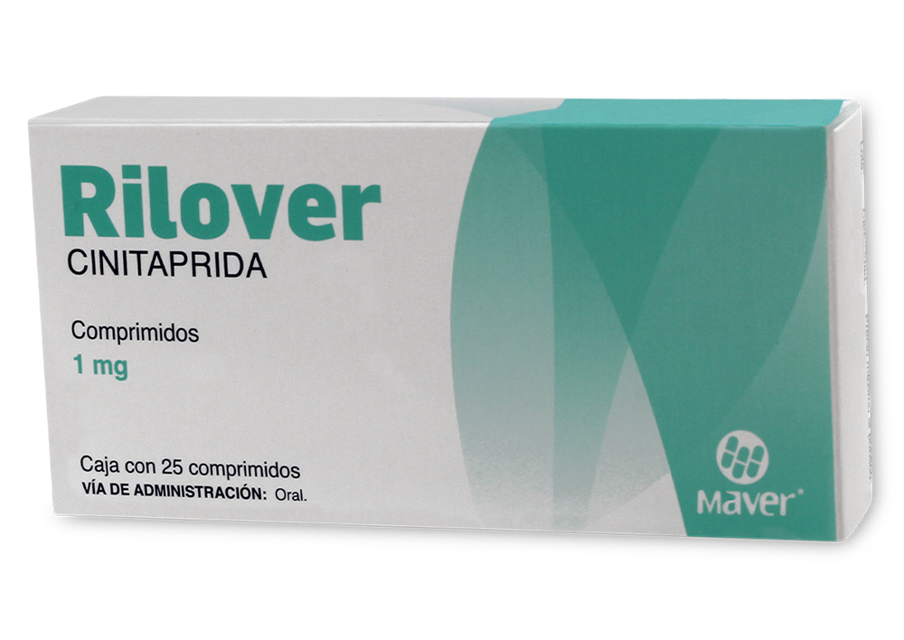 RILOVER 25 TAB 1 MG CINITAPRIDA