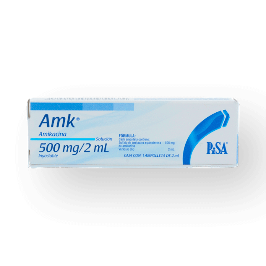 AMK (AMIKACINA 500MG/2ML)1AMP SOL