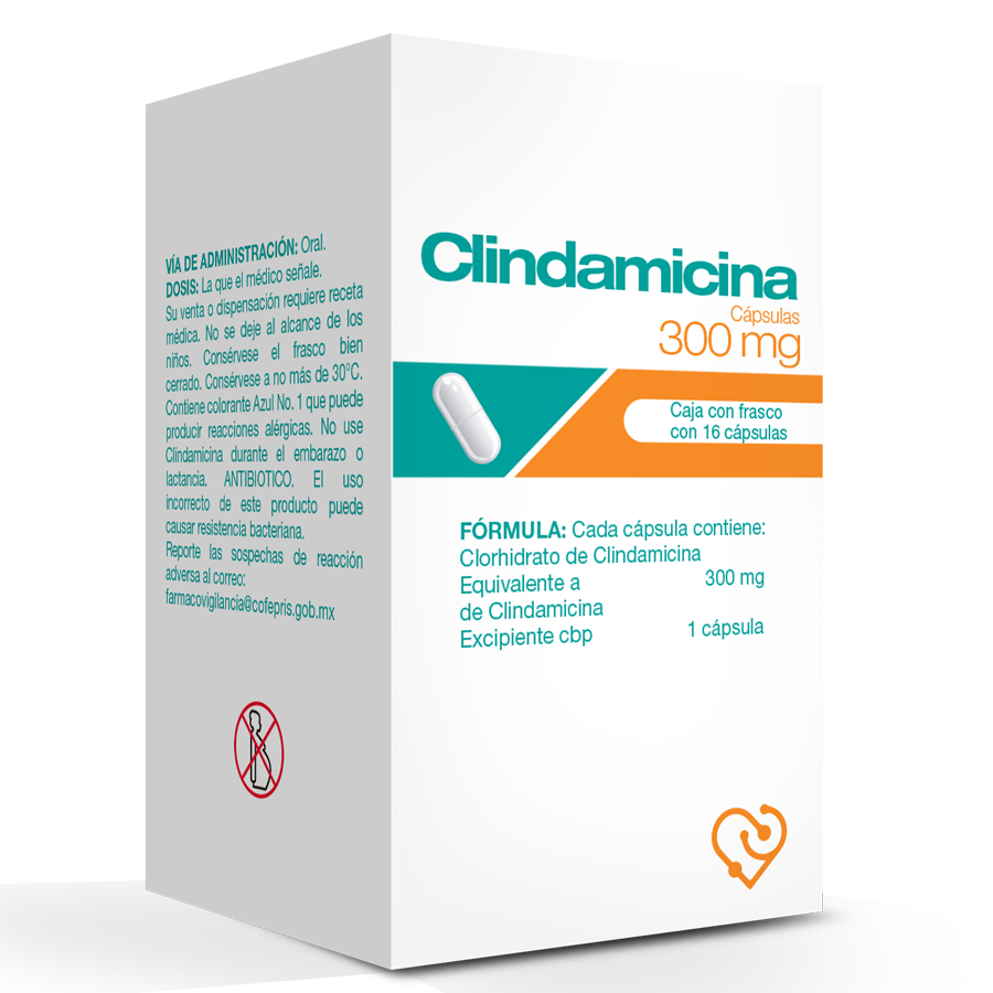 CLINDAMICINA 300MG (ULMICY/FM) 16CAPS