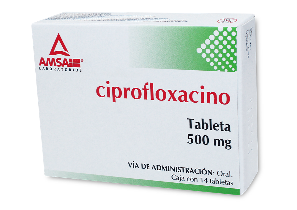 CIPROFLOXACINO G.I. 14 TAB 500 MG