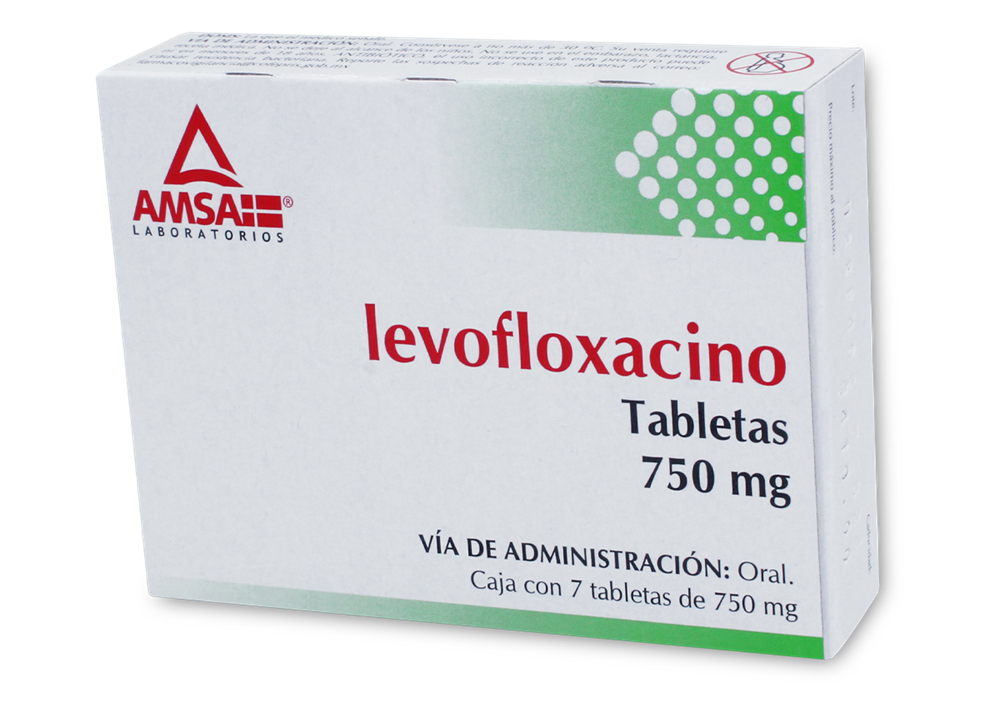 LEVOFLOXACINO 7 TAB 750 MG