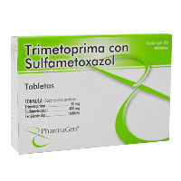 TRIMETOPRIMA SULFAMETO 20 TAB 80/400 MG TRIMETOPRIMA;SULFAMETOXAZOL