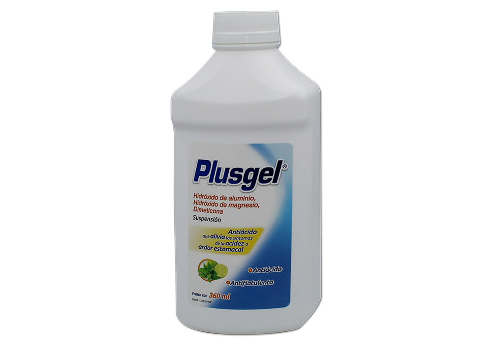 PLUS GEL 1 SOL 200/185/50MG/5/360 ML DIMETICONA;HIDROXIDO DE ALUMINIO;MAGNESIO