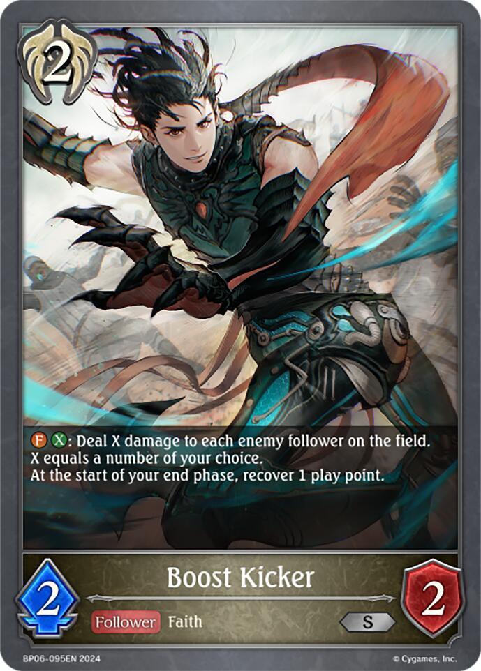 Boost Kicker - BP06: Paragons of the Colosseum PR Rarity 