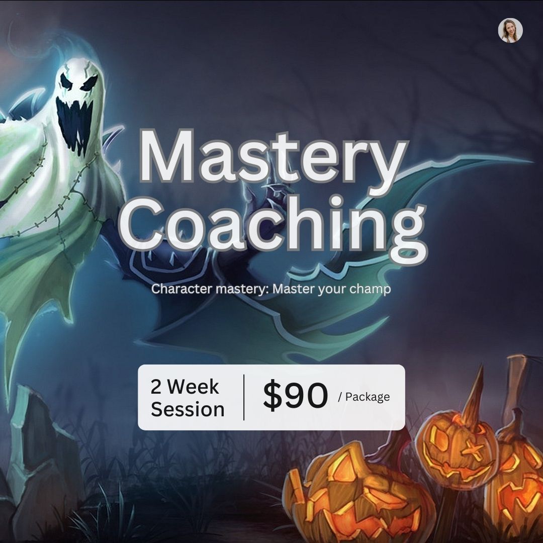 Leauge Of Legends Coaching: Character Mastery  