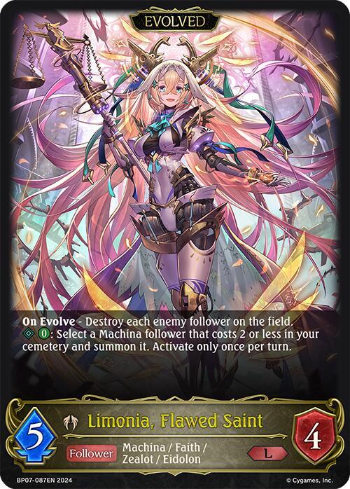 Limonia, Flawed Saint (Evolved)
