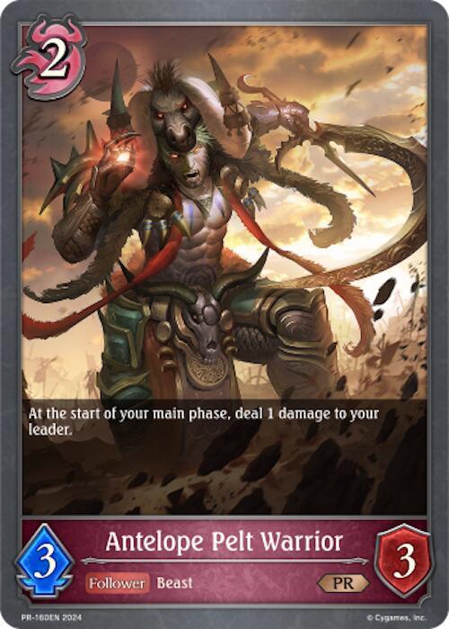 Antelope Pelt Warrior
