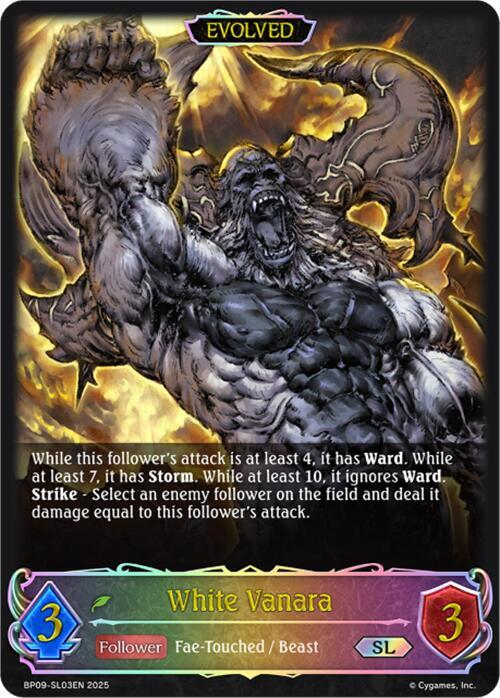 White Vanara (Evolved) (SL)