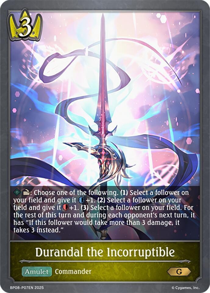 Durandal the Incorruptible - P07EN (Foil)