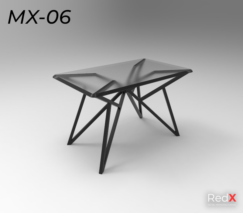 Metal and Glass Table