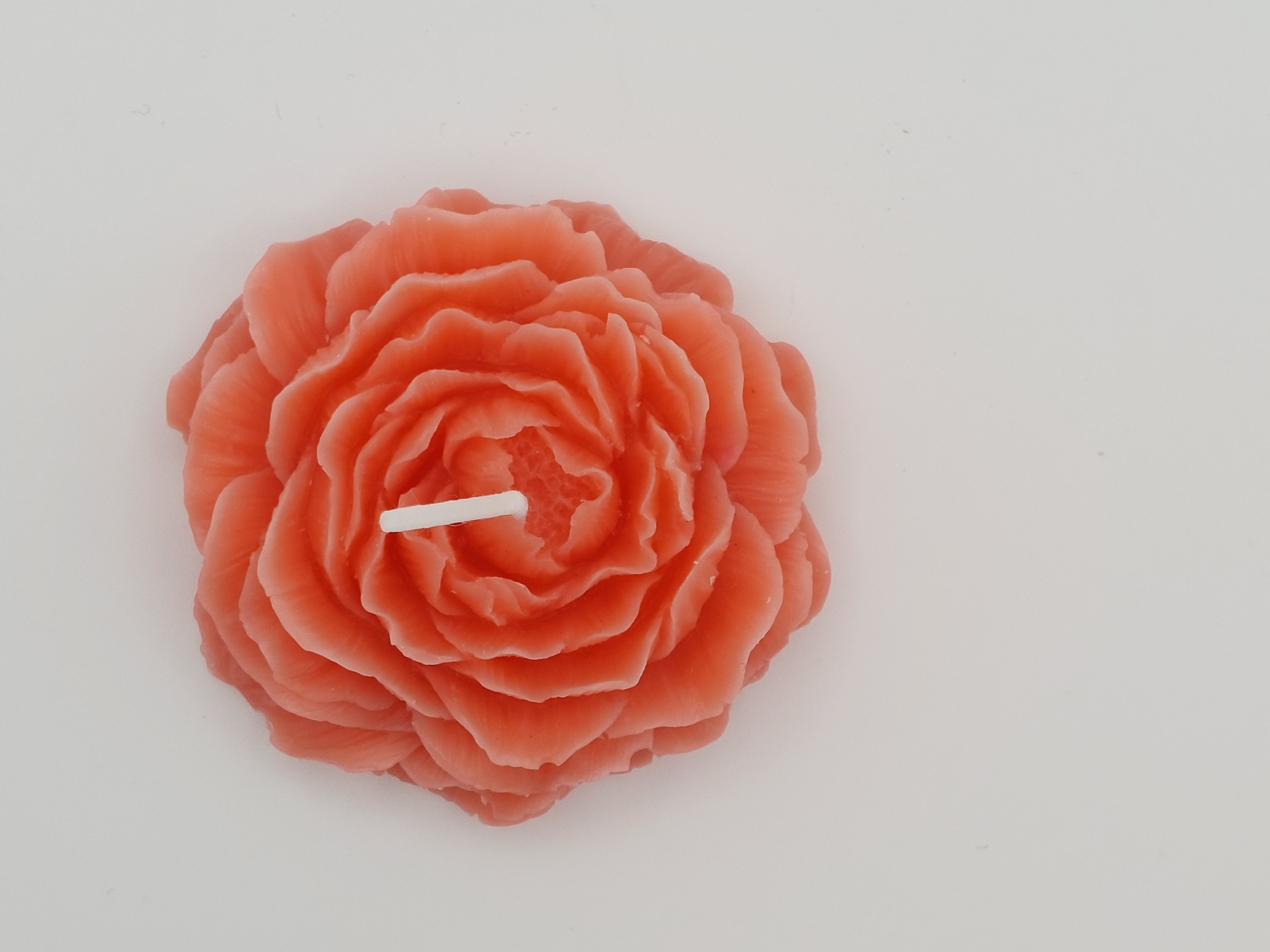 Blütenkerze in rot-orange