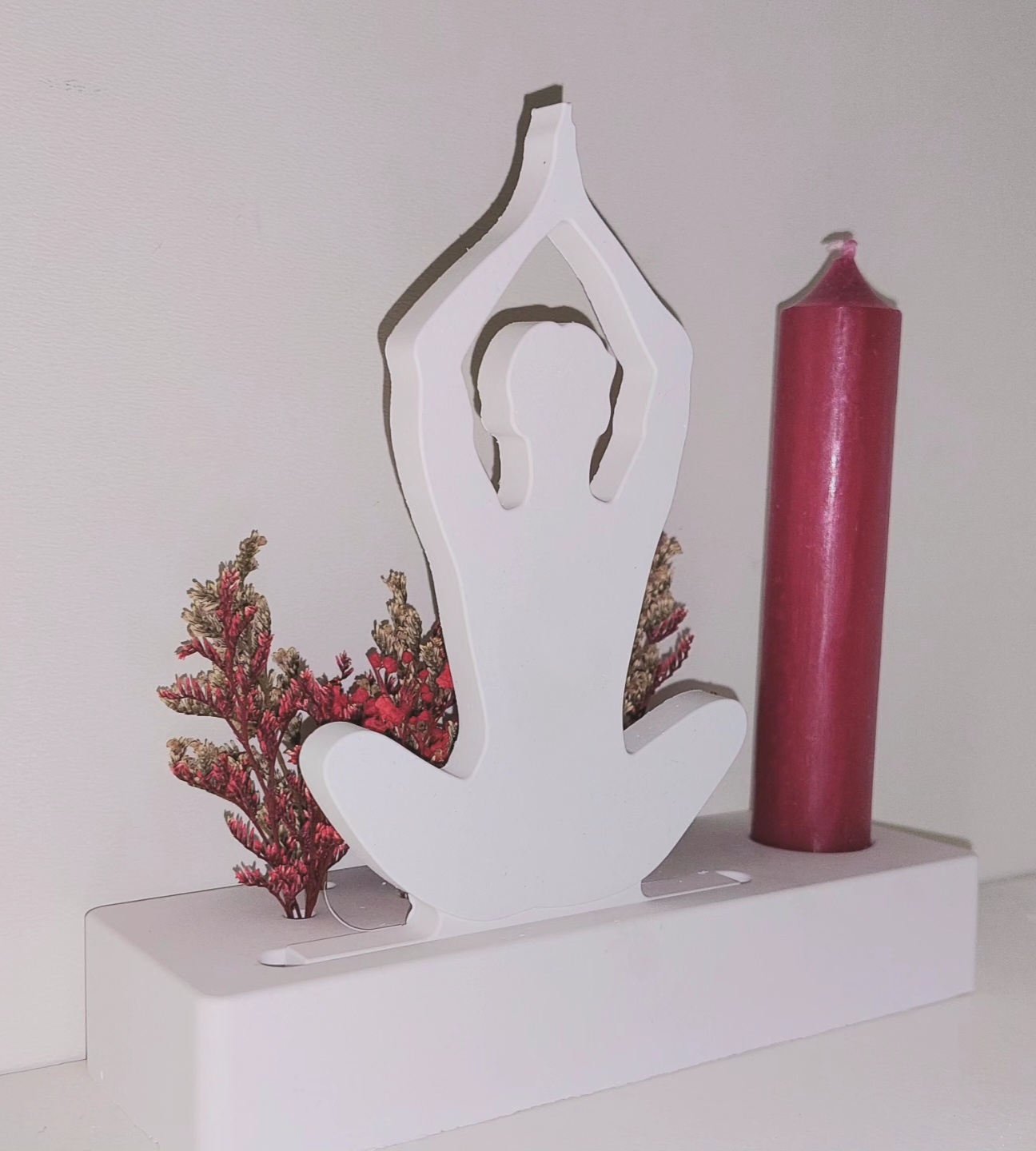 Dekoratives Yoga-Figur