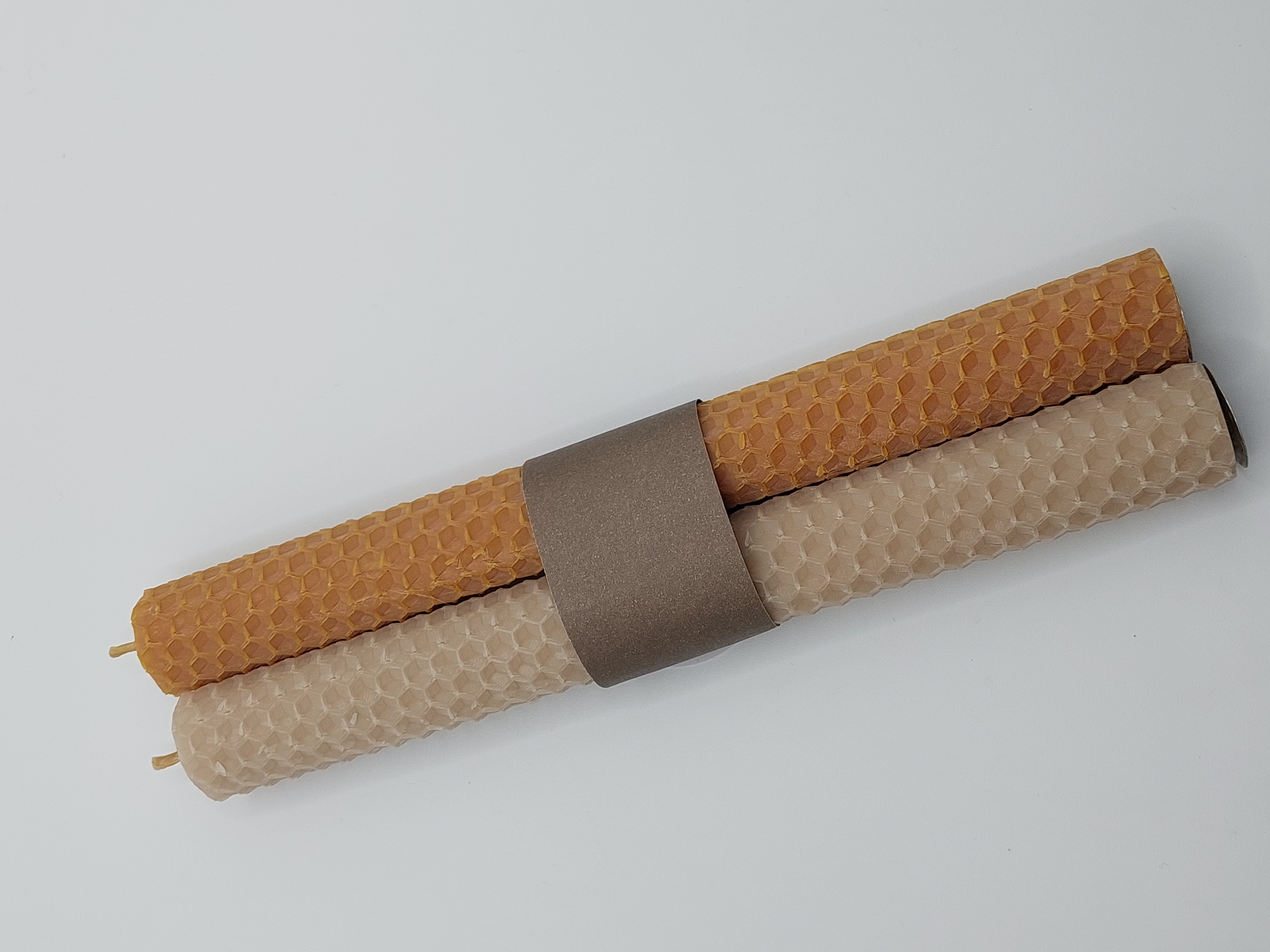  Bienenwachskerzen in naturtönen
