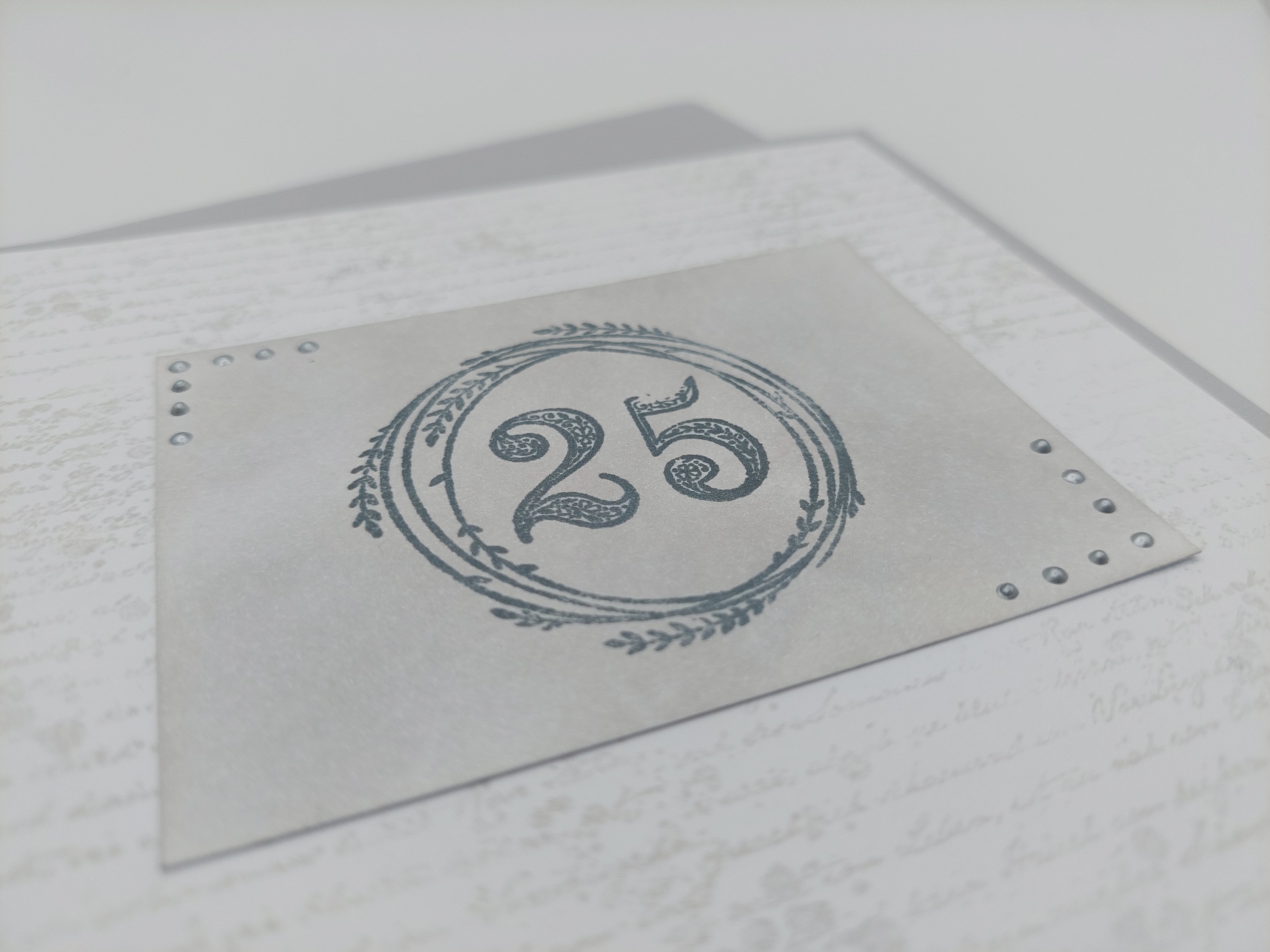 Handgemachte Grußkarte