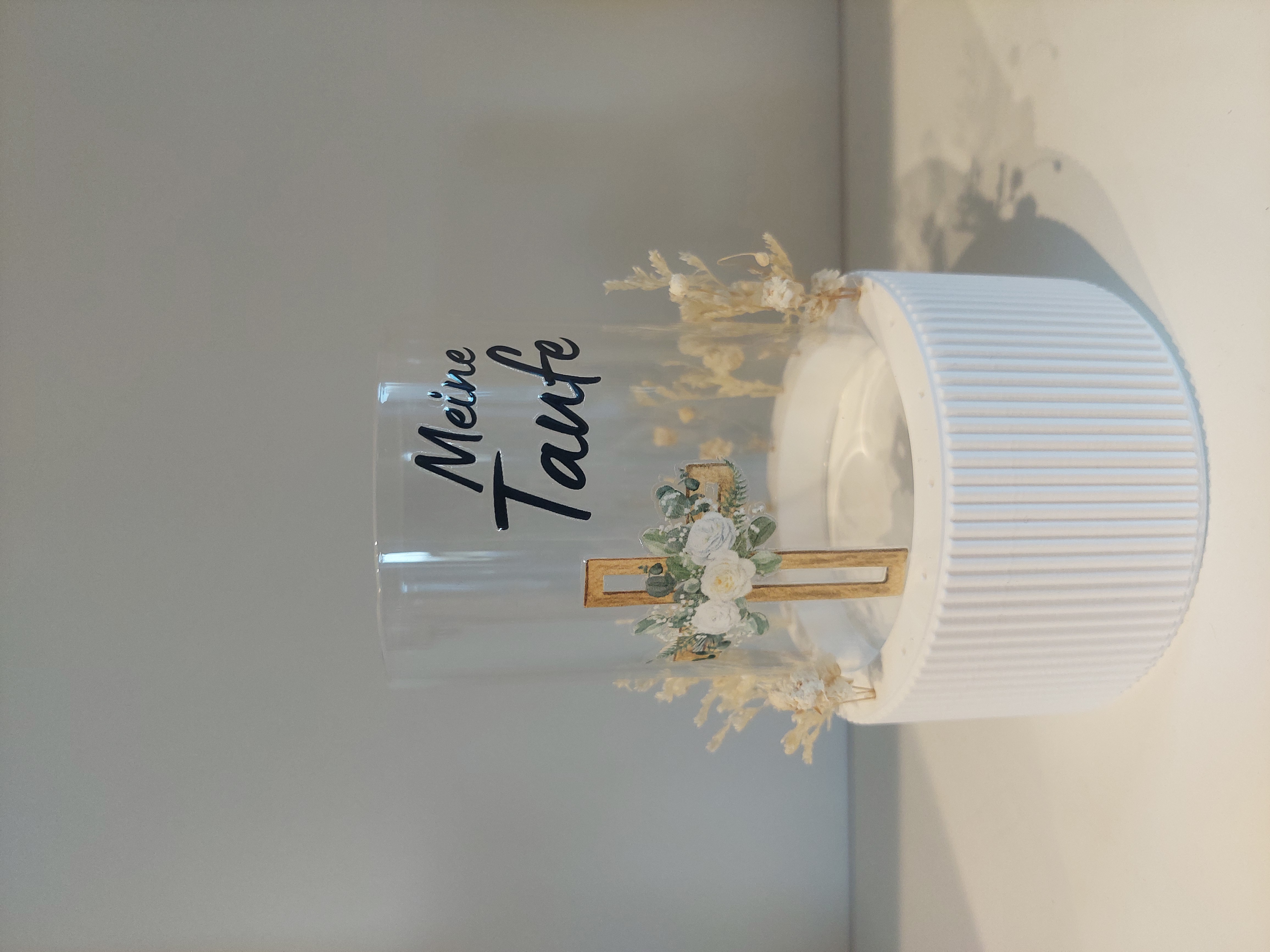  Windlicht Meine Taufe