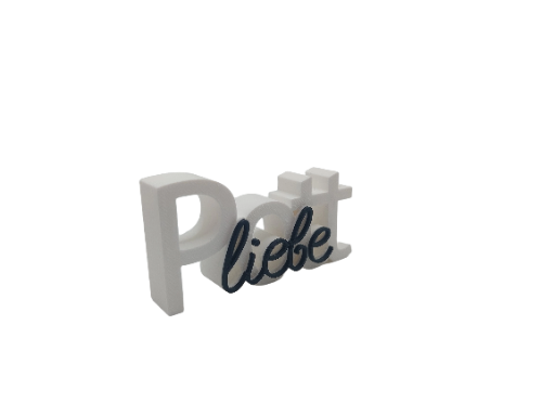 Pott-liebe Dekoration