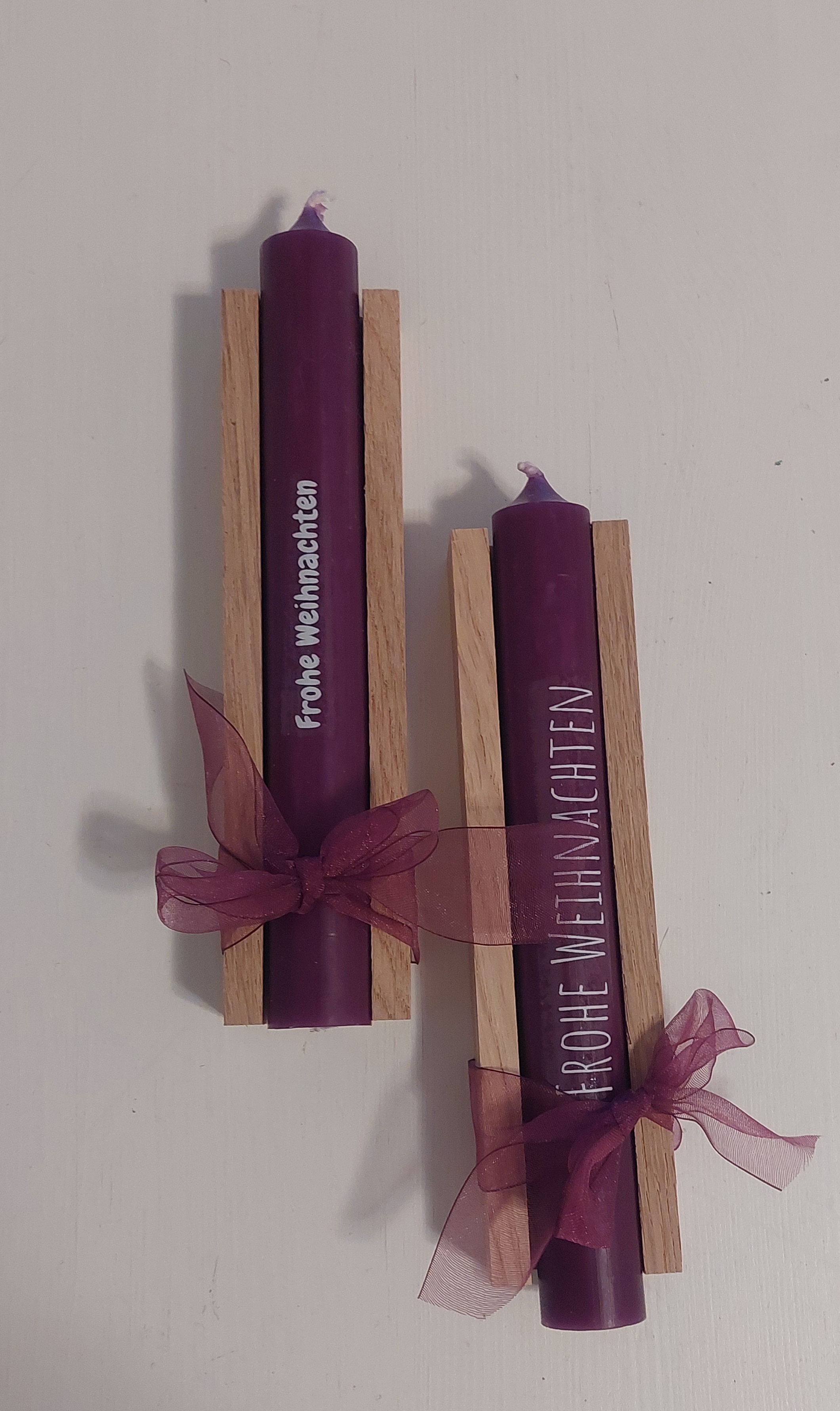 Stabkerze Weihnachten