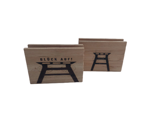Serviettenhalter 'Glück Auf!'