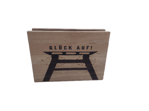 Serviettenhalter 'Glück Auf!'