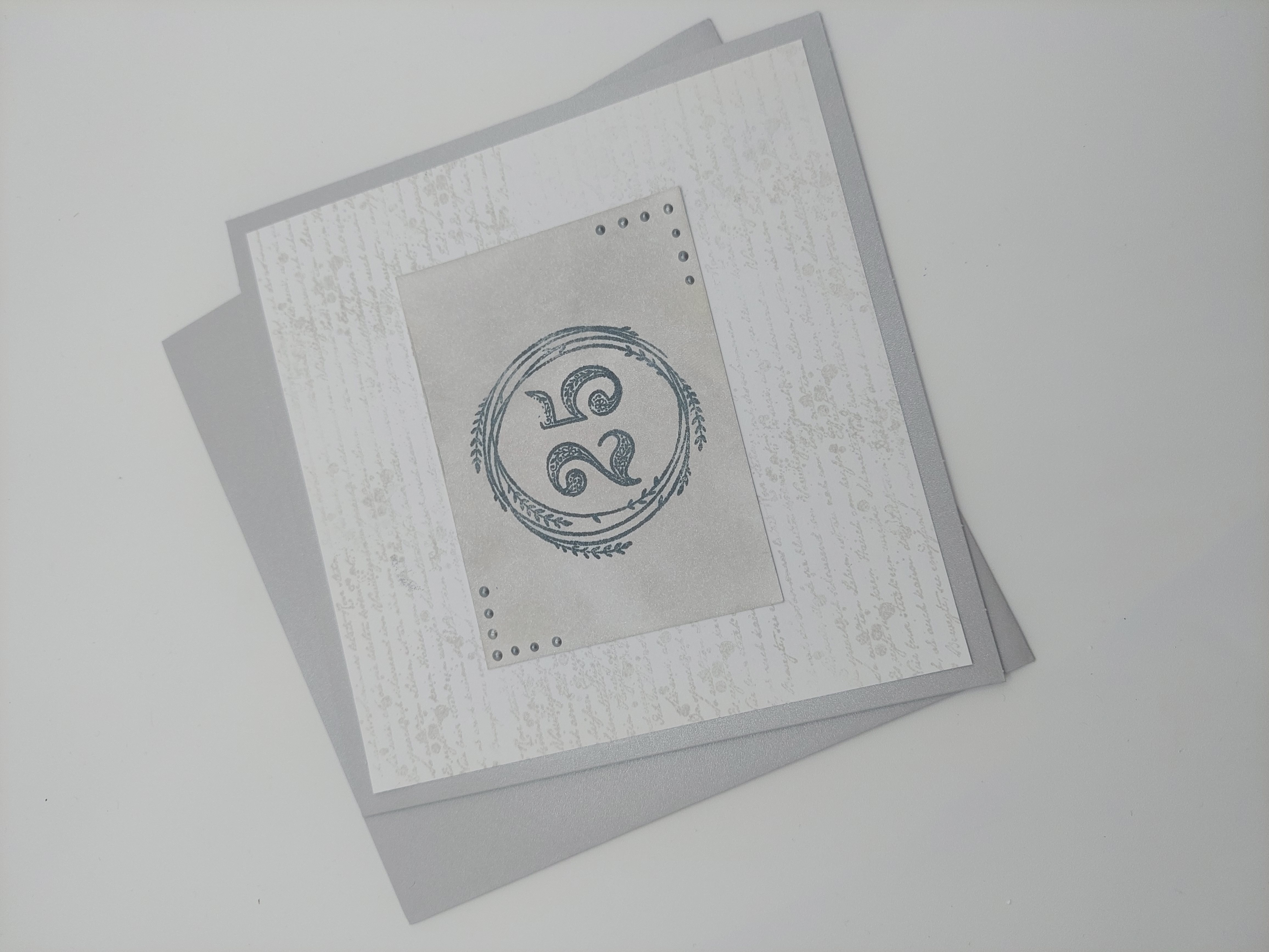 Handgemachte Grußkarte