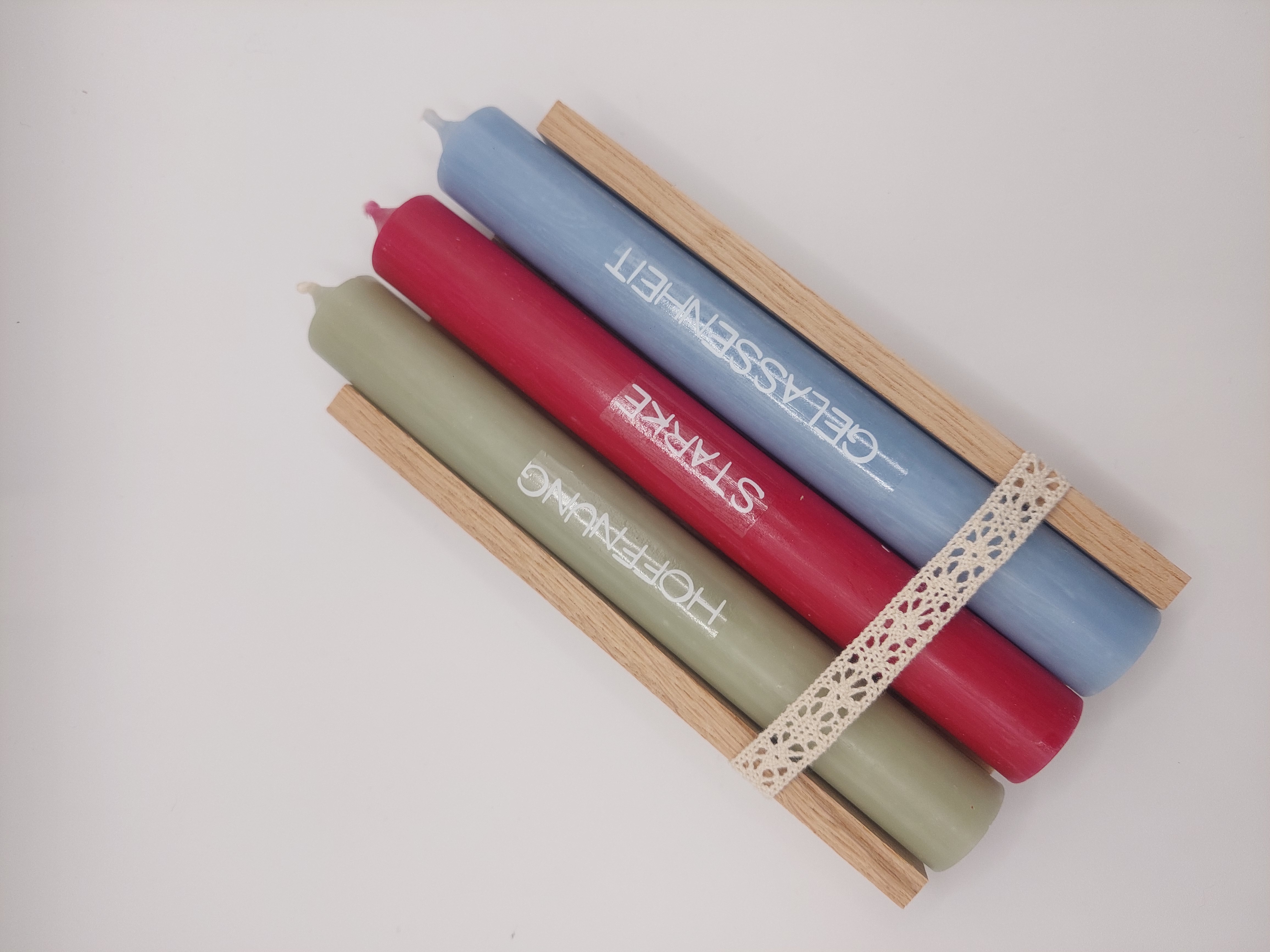 Stabkerzen Geschenkbox